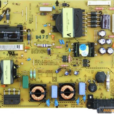 Image SEO: LG 32LS5600-ZC Power Board PSU (Besleme Kartı)EAX64310001 (1.7) EAY62512401 REV1.0